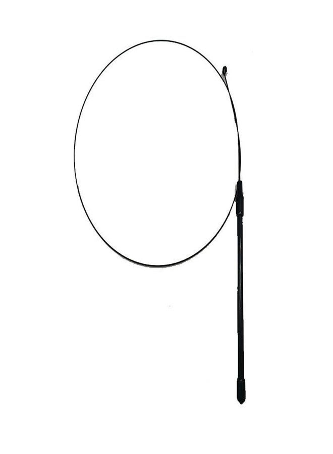 SquEqu 5 Pack Cat Wand Toy Replacement Rod 32'' Flexible Steel Wire Teaser for Cats Feather Toys Worms Bell Refills Rainbow Ribbon Attachments Kitten Interactive Catcher Charmer Exercise - Image 5